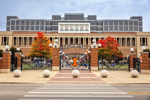 Gies Memorial Stadium. 