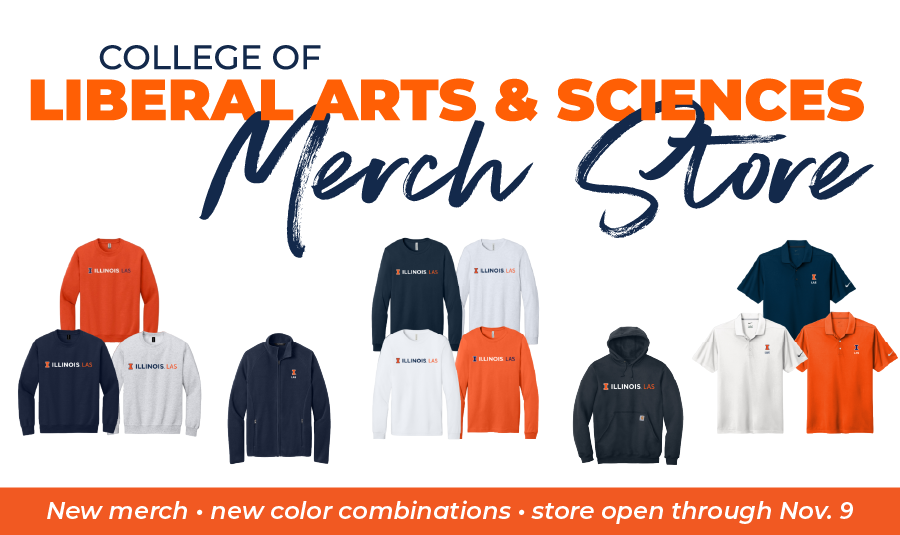 LAS merch store graphic. 