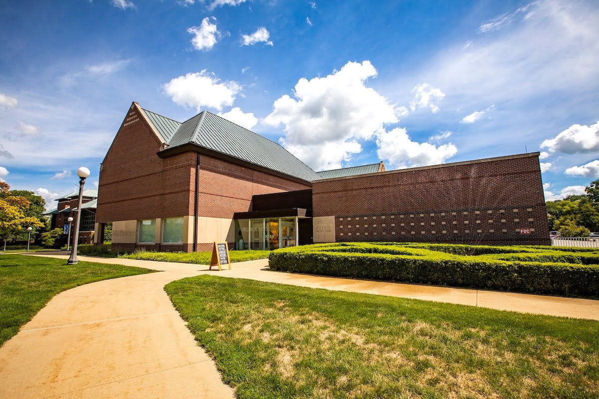 Exterior of the Spurlock Museum. 