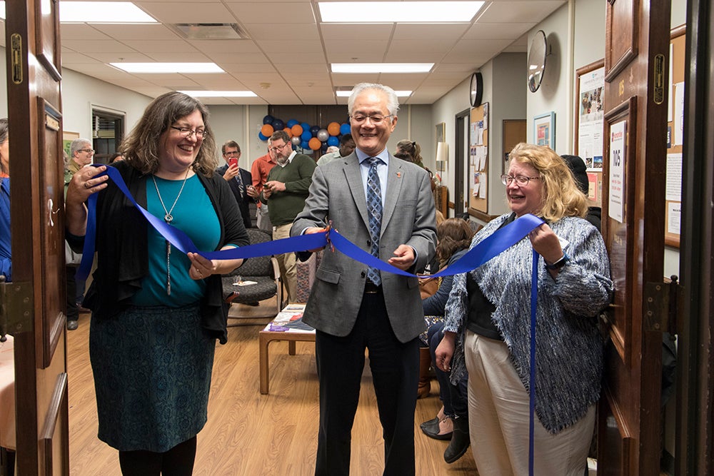 The Humanities Professional Resource Center opened this fall.