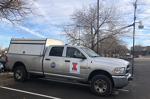 Mesonet vehicle