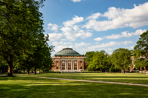 Main Quad from the west