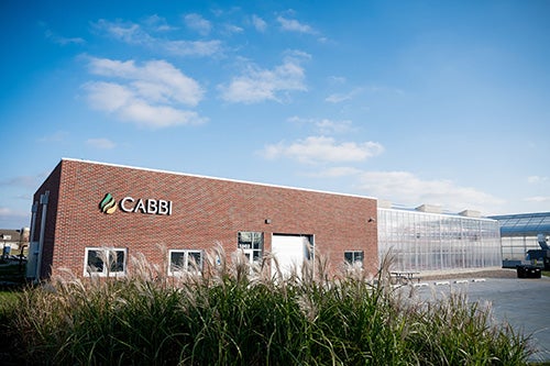 CABBI greenhouse exterior