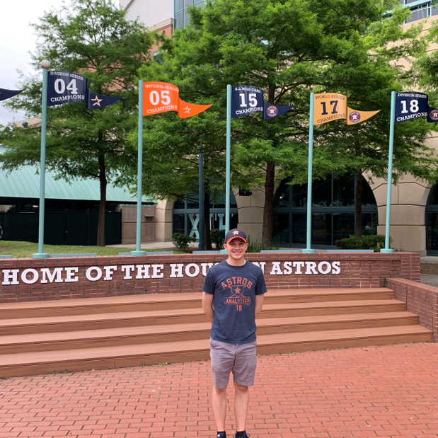 LAS senior Charlie Young will begin working full-time for the Houston Astros after graduation.