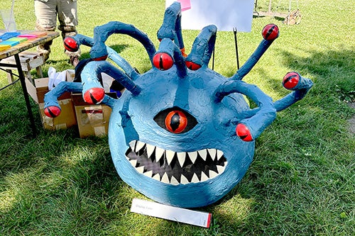 A fantasy beholder