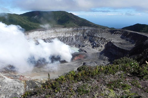 A mountain in Costa Rica