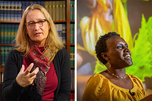 Kathryn Oberdeck and Esther Ngumbi