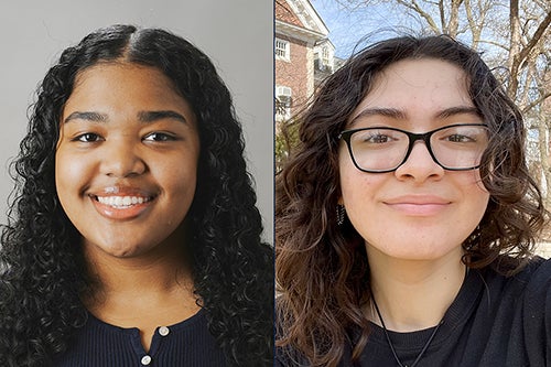 Lindsay Bitner-Mitchell and Cecelia Escobar