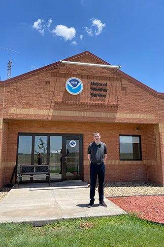 Devin Chehak at the National Weather Service