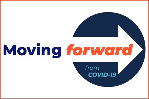Moving Forward graphic
