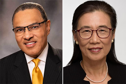 Freeman Hrabowski III and Hye Kyung Timken