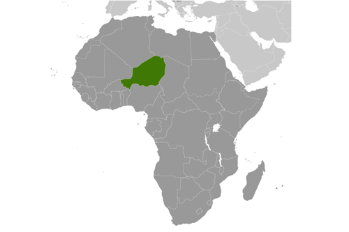 Map of Niger