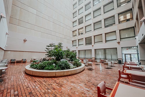 Psychology Building atrium space