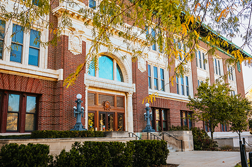 exterior of LIncoln Hall