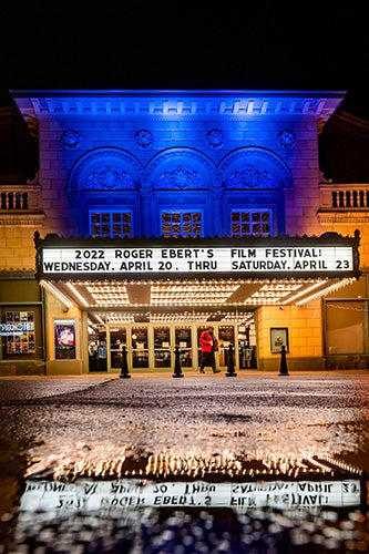 Virginia Theater in Champaign