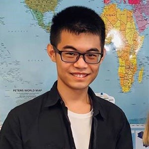 Yichen Wang is from Shenzhen, China and studies statistics and economics.