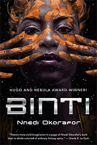 The cover of the book "Binti"