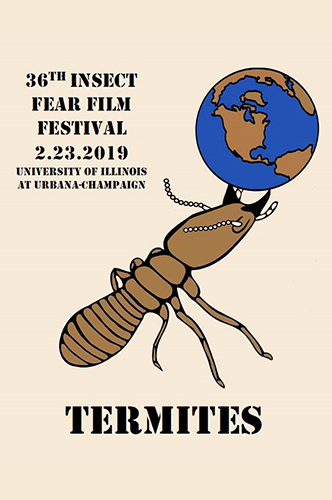 Promotional poster for Insect Fear Film Festival