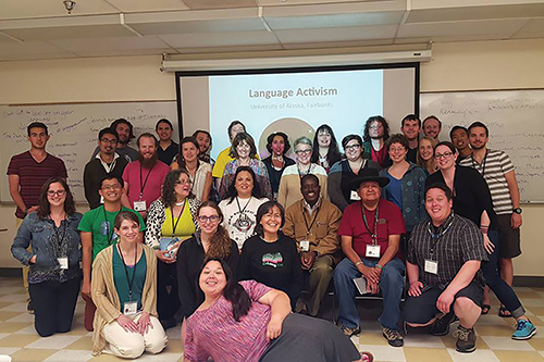 Language revitalization workshop