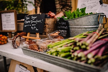 The Champaign Farmers market