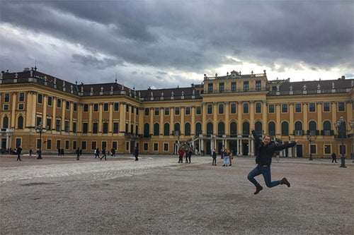 Mariah McNamer studied abroad in Vienna