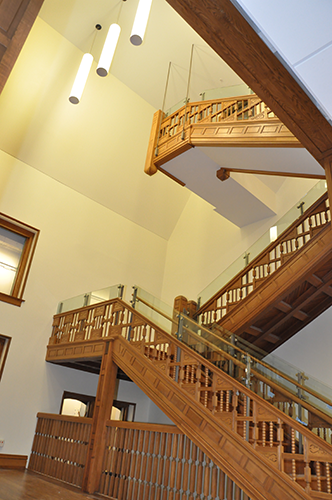 Stairs in Natural History Building