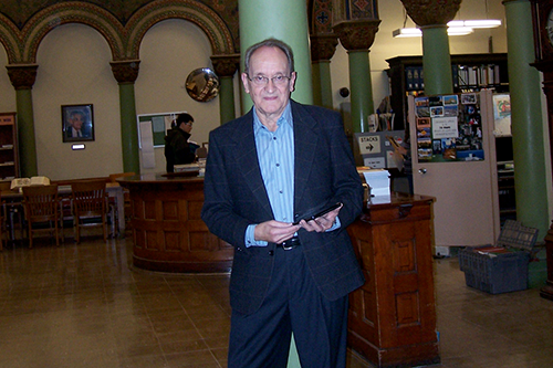 Philippe Tondeur in Altgeld Hall