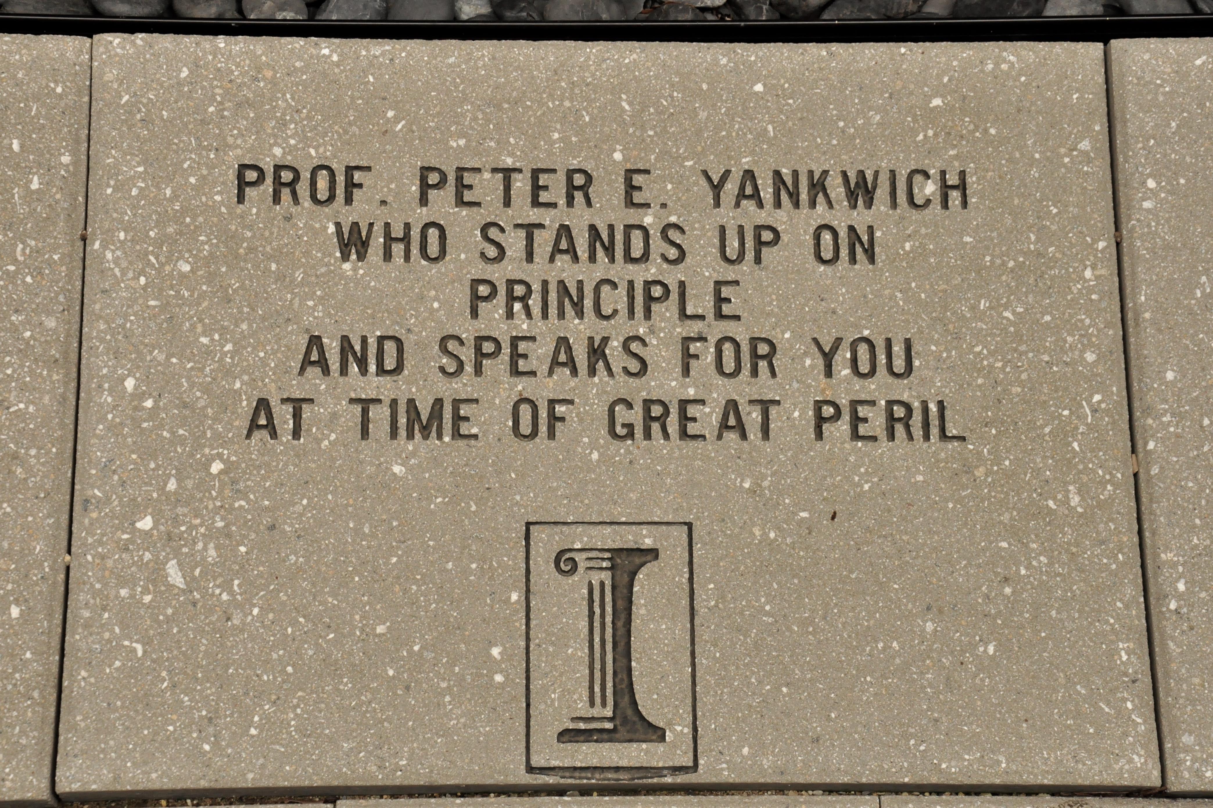 Professor Peter E. Yankwich