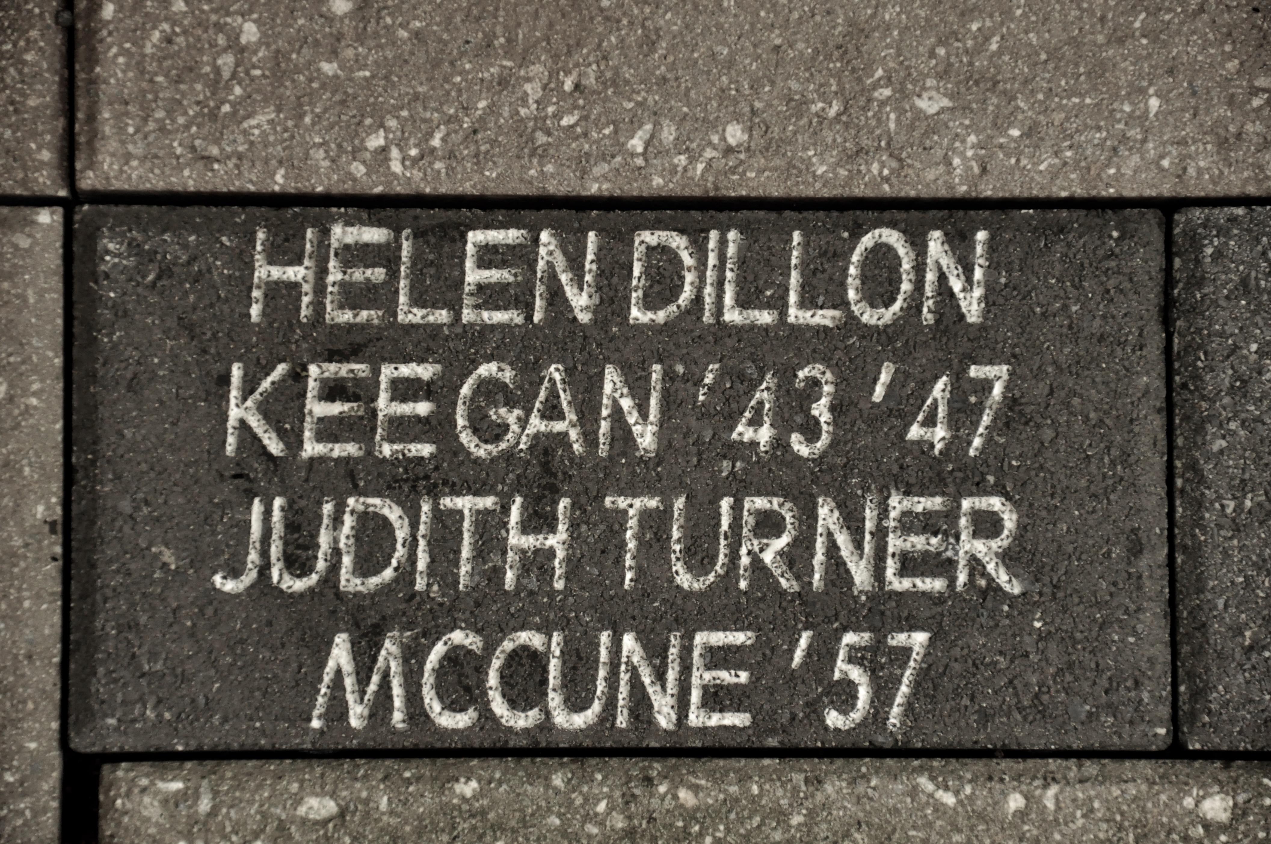 Helen Dillon and Judith McCune