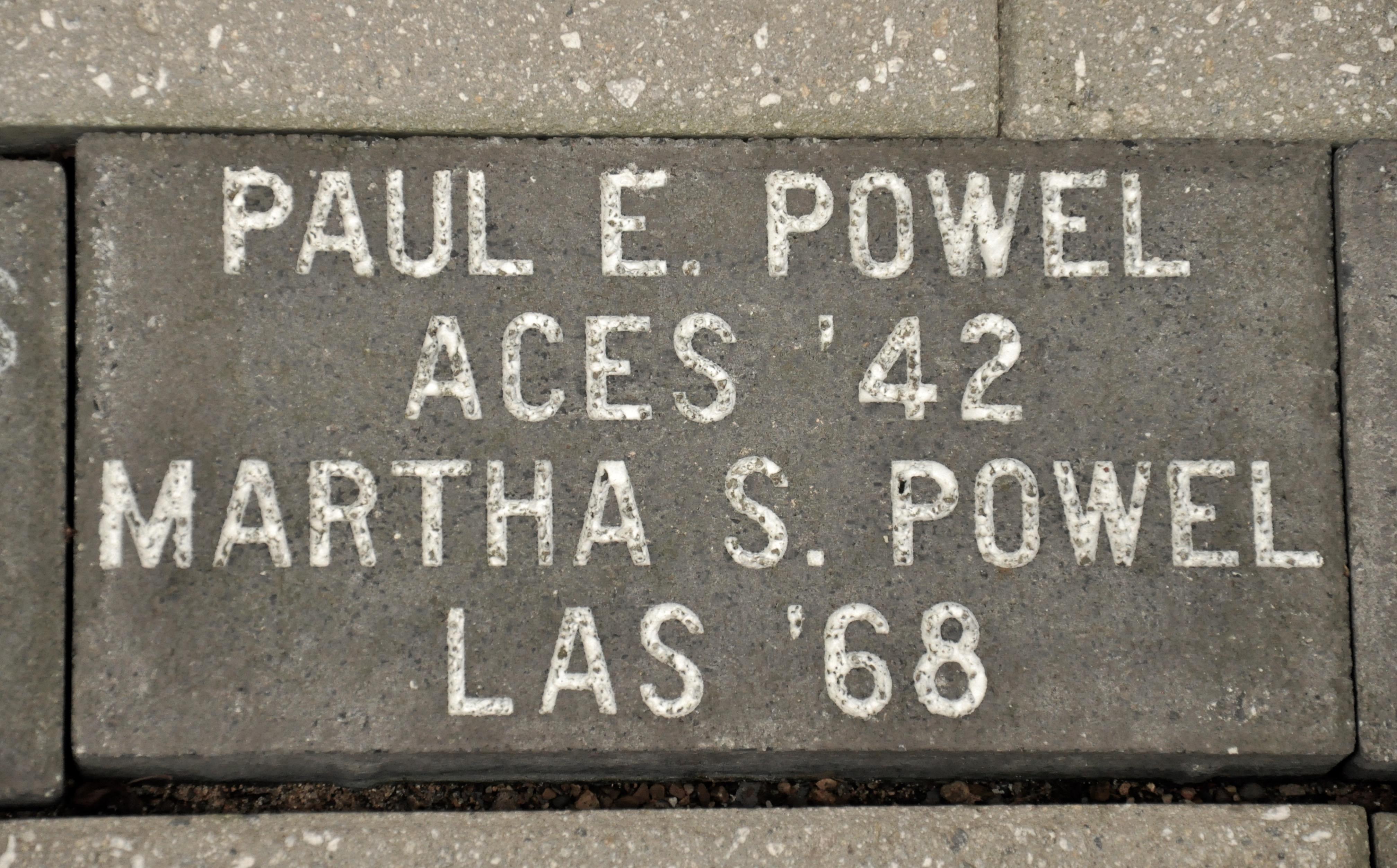 Paul and Martha Powel