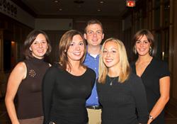 The Civic Leaders pictured above are, from the left: Kasey Umland, Andrea Alvarez, Mark Brown, Emily Renwick, and Merrin Permut.