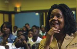 Tresa D. Dunbar, a U of I alumna, is one of two principals featured in the acclaimed documentary by U of I alumnus David Mrazek. (Photo courtesy of the Wallace Foundation)