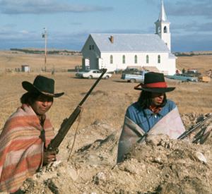 'Wounded Knee,' the final episode of the 'We Shall Remain' series, premieres Monday, May 11 on PBS. LAS professor Robert Warrior was an advisor for the episode and has a small role in the documentary. (Photo copyright Bettman/Corbis.)