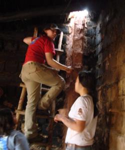 Two dozen students spent their winter break building stoves and water filters for residents living in the Andes Mountains for a Global Studies 298 course.