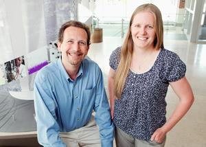 University of Illinois plant biology professor Evan DeLucia and postdoctoral researcher Kristina Anderson-Teixeira developed a new way to calculate the potential climate impacts of land use changes, one that takes into account the greenhouse gas value and the biophysical attributes of different ecosystems. (Photo by L. Brian Stauffer)