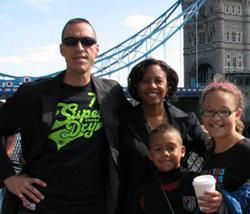 James Rowader Jr. (AB '87, political science), pictured here with his family, has been appointed to the first board of directors of the Hispanic National Board Association Legal Education Fund.