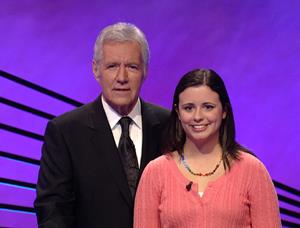 LAS history alumna Ana Peso, who has three degrees from U of I, will appear on Jeopardy! on December 31. (Photo courtesy of Jeopardy Productions, Inc.)