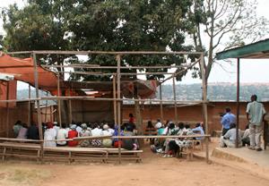 With the court system overwhelmed in wake of the 1994 Rwanda genocide, many participants in the tragedy went through Gacaca, a traditional system of justice in which the accused face their victims before elders in the community. (Photo by Dylan Walters, WIkipedia Commons)