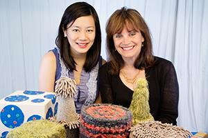 In a new study, University of Illinois professor of psychology Renee Baillargeon, right, and graduate student Peipei Setoh showed that infants expect objects they identify as animals to have insides. (Photo by L. Brian Stauffer)