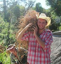As a youth development volunteer, Piotrowski has taught English classes and held HIV/AIDS awareness workshops.
