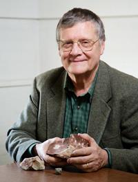 Adjunct anthropology professor Thomas Emerson and his colleagues discovered that stone pipes buried roughly 2,100 years ago in a mound site in southeast Ohio came from stone gathered in northern Illinois. (Photo by L. Brian Stauffer)