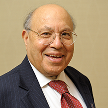 Darsh Wasan, BS '60, Chemical Engineering (Photo by Lou McClellan)