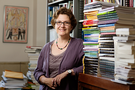 Antoinette Burton spells out a new view of the British Empire in “The Trouble With Empire: Challenges to Modern British Imperialism.” (Photo by L. Brian Stauffer.)