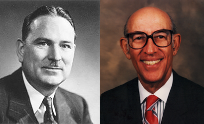 William Sparks, who graduated from Illinois in 1936, was recently inducted into the National Inventors Hall of Fame. (Photograph courtesy of the Chemical Heritage Foundation Archives.) AND Welton I. Taylor (BA, '41, MS, '47, and PhD, '48, bacteriology) was recently inducted into the National Inventors Hall of Fame.