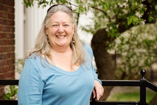 Donna O'Shaughnessy has a new perspective on college after earning a bachelor's degree in creative writing at age 56. (Photo by L. Brian Stauffer.)