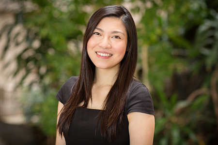 Psychology professor Joey Cheng and her colleagues found that changes in vocal pitch coincided with dominance in small groups working together on a task. (Photo by L. Brian Stauffer)