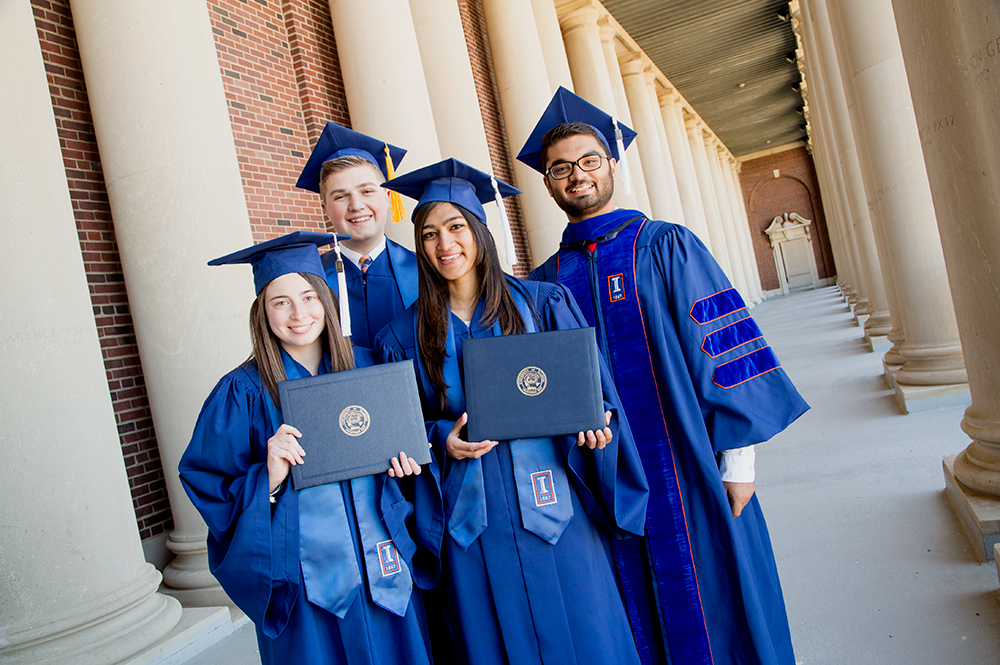 2015-2016 graduates of LAS are having success finding jobs, graduate and professional school, and other opportunities, according to the Illini Success initiative. 