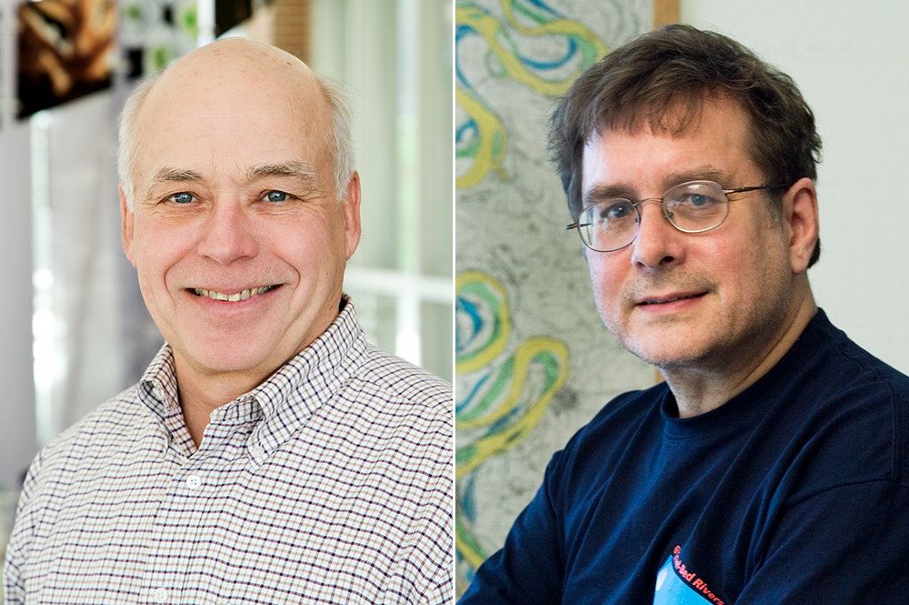 Donald Ort, left, and Gary Parker have been elected to the National Academy of Sciences. 