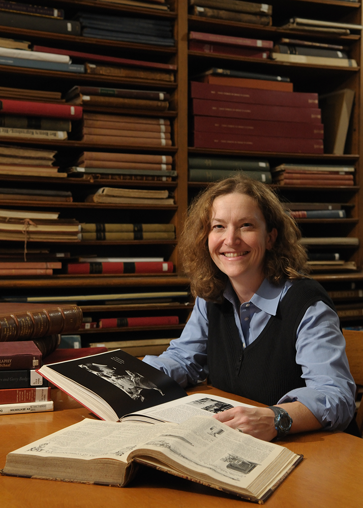 A day at the archives is one of the best days at work, said Cara Finnegan.