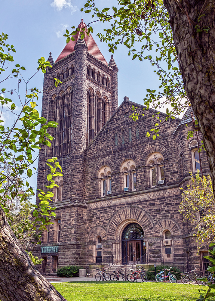 In addition to a new data science center, campus plans to renovate Altgeld Hall. (Campus photo.) 